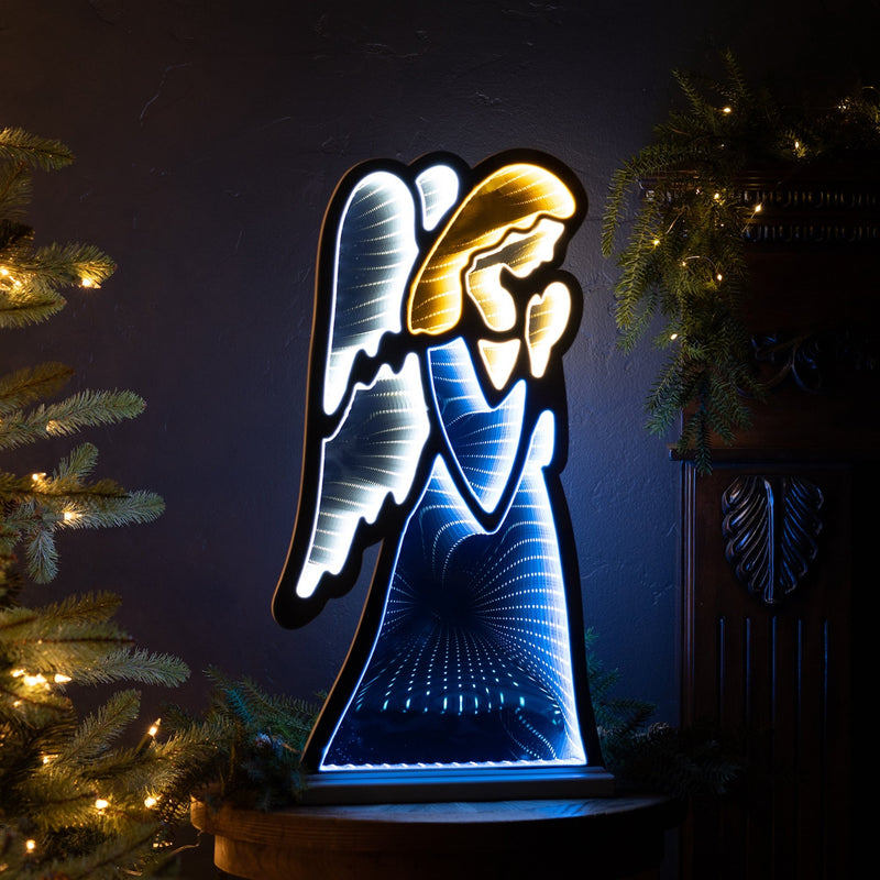 Melrose Holiday Angel Ekko Light Display 24.5"