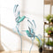 Iron Metal Hummingbird Garden Stake (Set of 2)