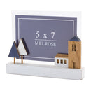 Melrose Wood Tabletop Photo Frame (Set of 2) Multicolor Decor Home Accent