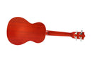 Twisted Wood Redford RF‑130T Tenor Ukulele - Red w/ Gig Bag