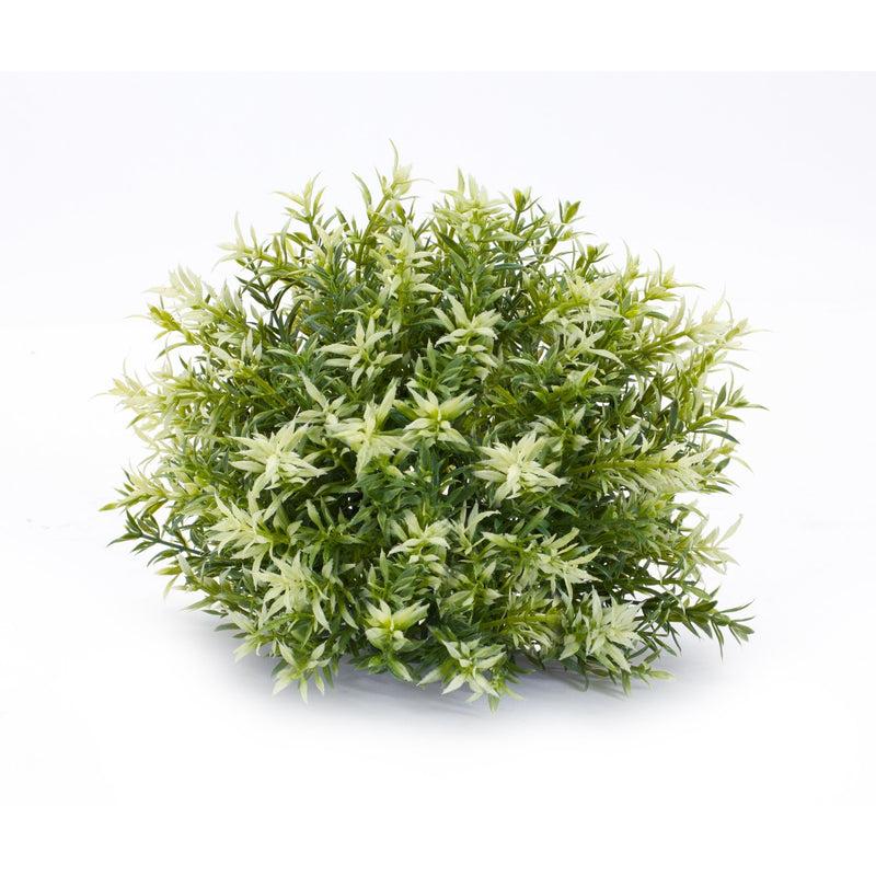 Melrose Varigated Mini Leaf Half Orb (Set of 6)