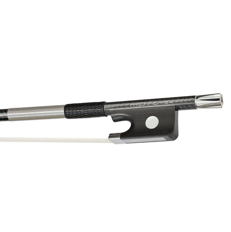 Musing Viola Bow C4 Stainless Steel Snakewood Ergonomic Frog - A6AC4M