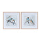 Melrose Framed Bird Couple Wall Print, Plastic