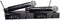 Shure SLXD24D Dual Wireless System 2 × SM58 Handheld G58 Band Rackmount