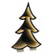 Melrose Pine Tree Outline Ekko Light Display 24.5"H