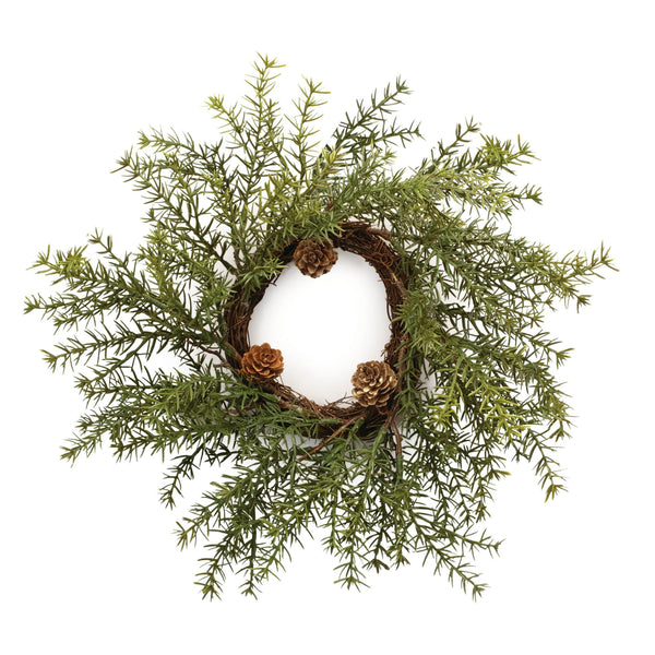 Melrose Winter Pine Wreath (Set of 2)