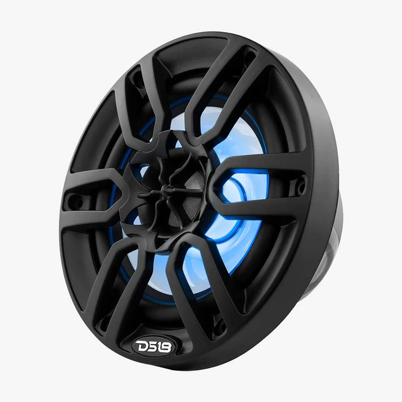 DS18 NXL6BK 6.5" Marine Speakers with RGB LED Illumination - Black (Pair)