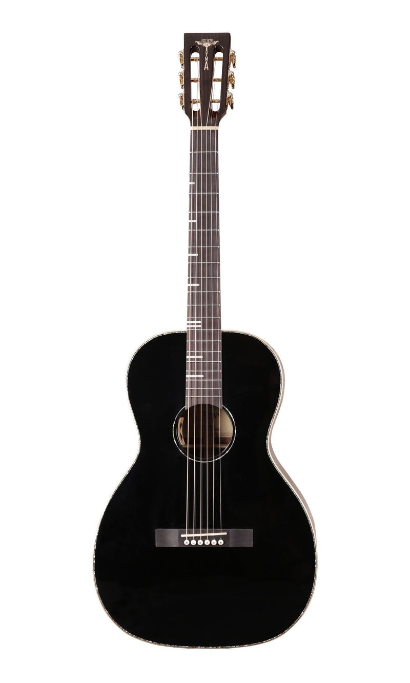 TYMA P-18E BK Parlour Electro-Acoustic Guitar - Black