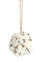 Melrose Cotton Orb with Twine Hanger (Set of 12)