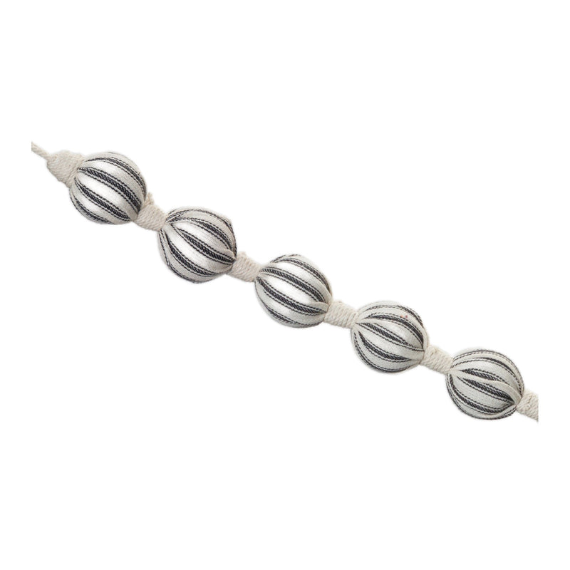 Melrose Fabric Ball String Garland (Set of 2)
