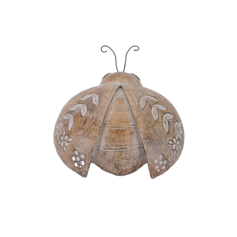 Melrose Floral Etched Insect Shelf Sitter (Set of 4)