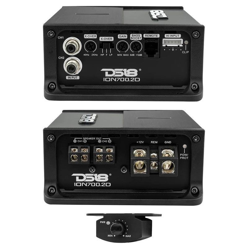 DS18 ION7002D 2-Channel Class D Amplifier