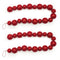 Melrose Beaded Ball Ornament String Garland (Set of 2)
