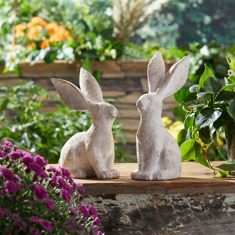 Melrose Long Ear Rabbit Figurine (Set of 4)