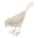 Melrose Wicker Design Bird Figurine (Set of 4)