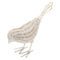 Melrose Wicker Design Bird Figurine (Set of 4)