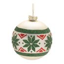 Melrose Nordic Glass Ball Ornament (Set of 6)