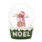 Melrose Gingerbread Snowman Snow Globe (Set of 2)