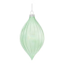 Melrose Iridescent Ribbed Glass Ornament (Set of 6)