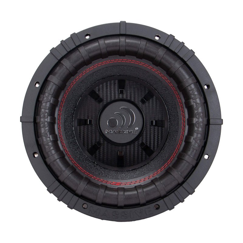 Massive Audio GTR102 10" 800 Watt RMS Dual 2 Ohm Subwoofer