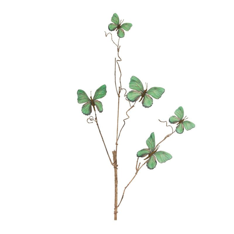 Melrose Butterfly Twig Spray (Set of 4)