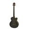 Aria FEB-F2M/FL Medium Scale Fretless Acoustic-Electric Bass – Stained Brown
