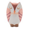 Melrose Terra Cotta Owl Decor (Set of 3)