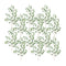 Melrose Frosted Silver Dollar Eucalyptus Spray (Set of 12)
