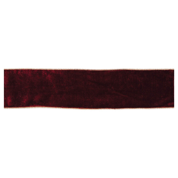 Melrose Red Wired Ribbon 4" x 10 Yds.