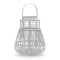 Melrose Woven Rattan Lantern 14.5"H White