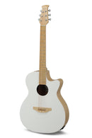 Ovation Applause Jump Acoustic Electric Blank Canvas Satin White AEO-69-5S