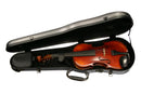 GEWA PURE 1.8 Shaped Violin Case - Polycarbonate Shell - Red/Black