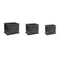 Melrose Wooden Box Planter Set of 3 Planter
