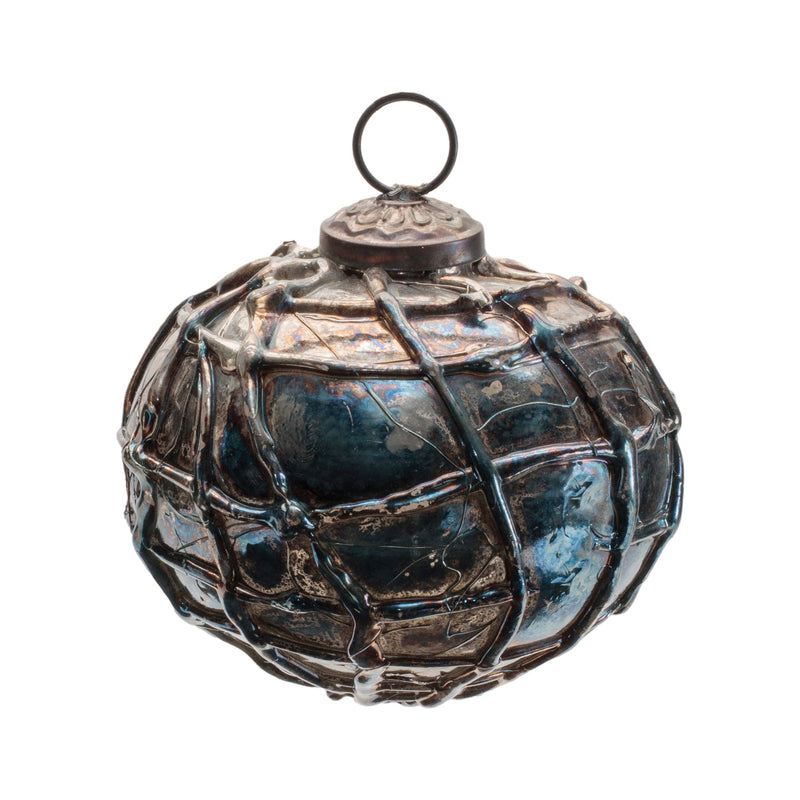Melrose Distressed Mercury Glass Ornament (Set of 12)