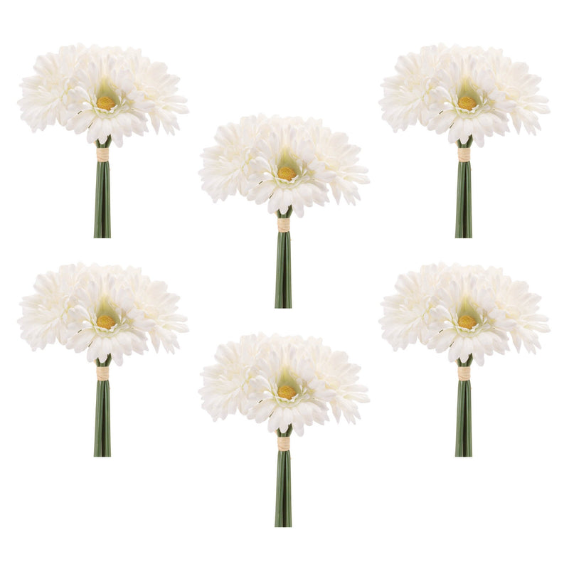 Melrose Gerbera Daisy Floral Bundle (Set of 6)