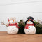 Melrose Snowman with Scarf Figurine (Set of 4)