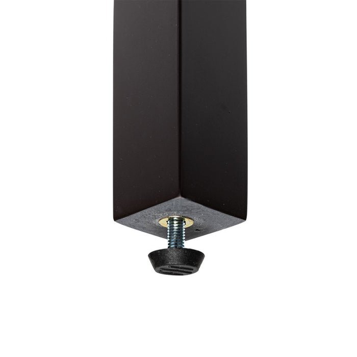 Stagg Hydraulic Piano Bench Black High Gloss w/ Velvet Top - New Open Box