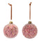 Melrose Ornate Glass Ball Ornament (Set of 12)