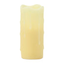 Melrose LED Dripping Wax Pillar Candles (Set of 6)