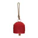 Melrose Rustic Metal Bell Ornament (Set of 2)