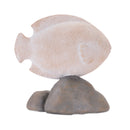 Melrose Fish on Rock Decor (Set of 4)