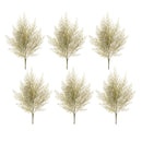 Melrose Glittered Cedar Spray (Set of 6)