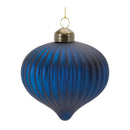 Melrose Ribbed Glass Ornament (Set of 12)