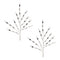 Melrose Silver Jewel Spray (Set of 2)