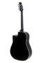 Ovation Applause AP510.104 Dreadnought Acoustic-Electric Guitar – Black Gloss