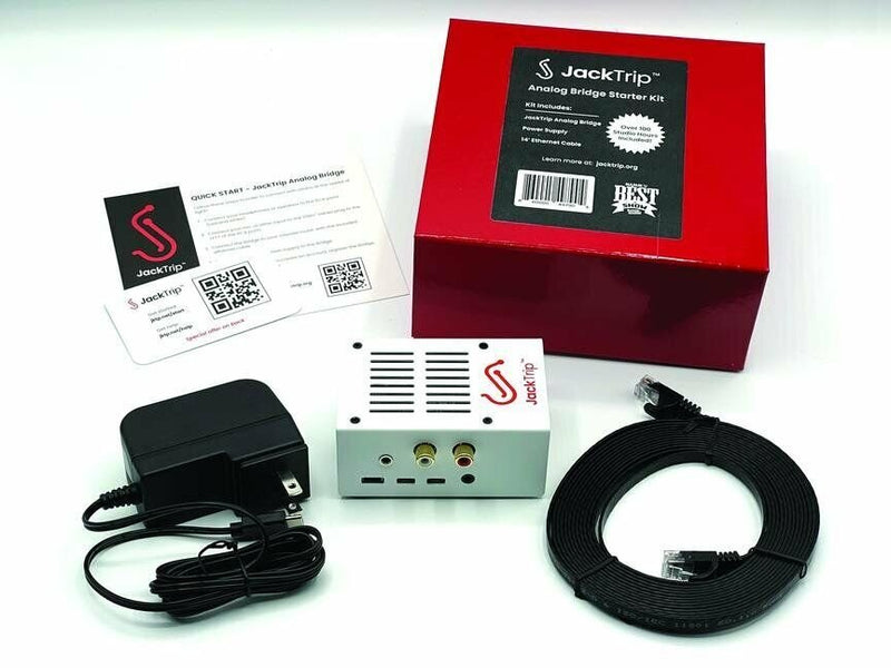 JackTrip Analog Bridge Virtual Studio Online Collaboration System - New Open Box