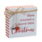 Melrose Metal Christmas Sentiment Sign with Bell Accents (Set of 2)