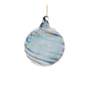 Melrose Iridescent Swirl Glass Ornament (Set of 12)