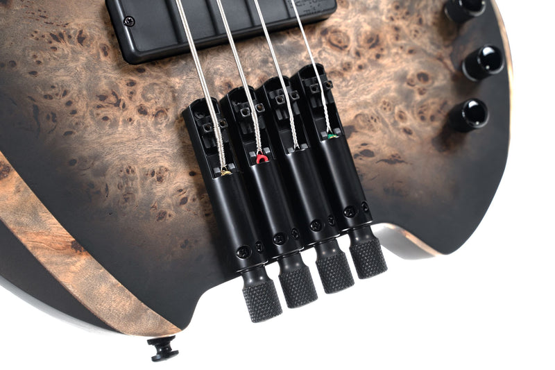 Cort Artisan Space 4 Headless 4-String Bass Star Dust Black SPACE4SDB