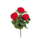 Melrose Red Geranium Floral Bush (Set of 2)